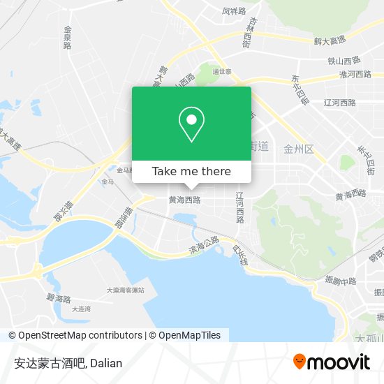 安达蒙古酒吧 map