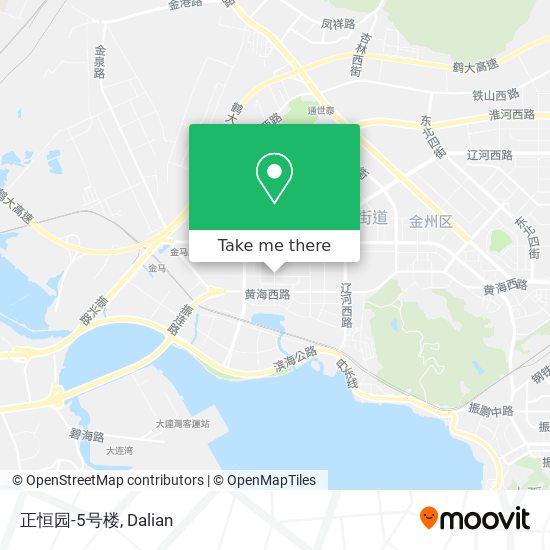 正恒园-5号楼 map