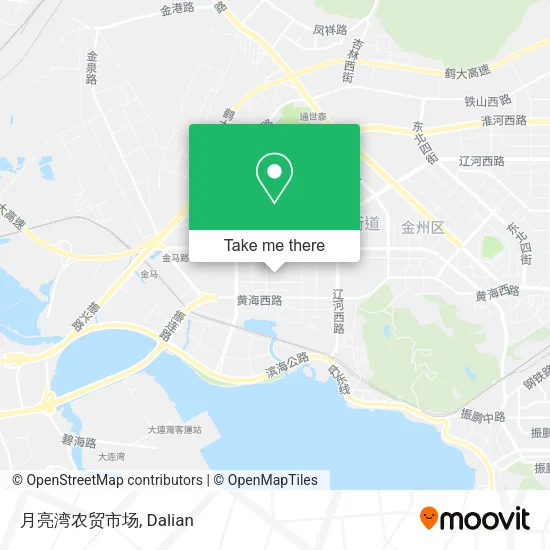 月亮湾农贸市场 map