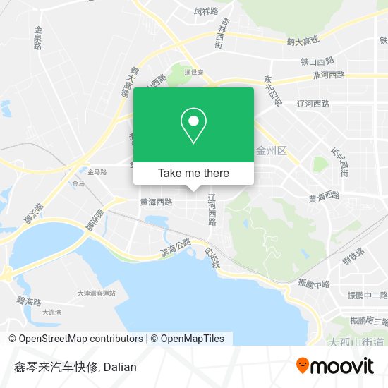 鑫琴来汽车快修 map
