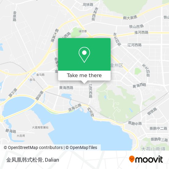 金凤凰韩式松骨 map