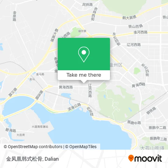 金凤凰韩式松骨 map