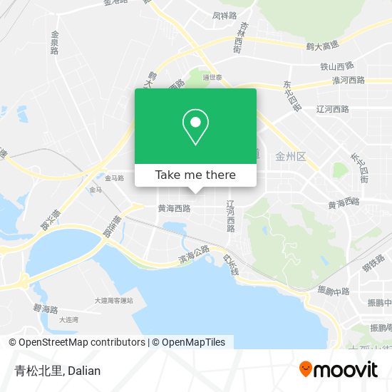 青松北里 map