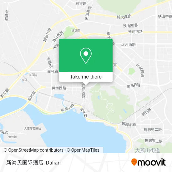 新海天国际酒店 map