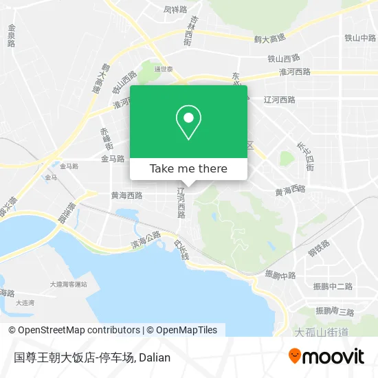 国尊王朝大饭店-停车场 map