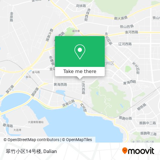 翠竹小区14号楼 map