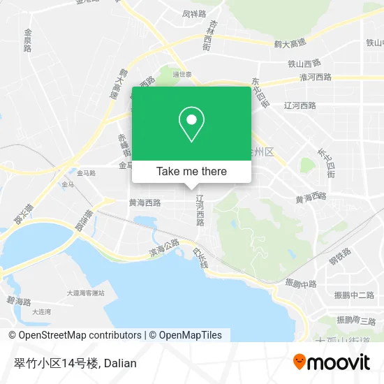 翠竹小区14号楼 map