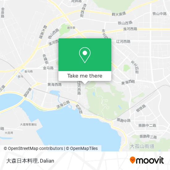 大森日本料理 map