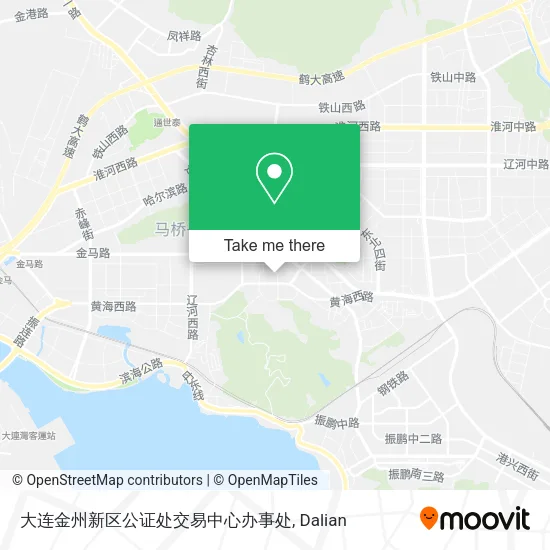 大连金州新区公证处交易中心办事处 map