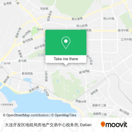 大连开发区地税局房地产交易中心税务所 map