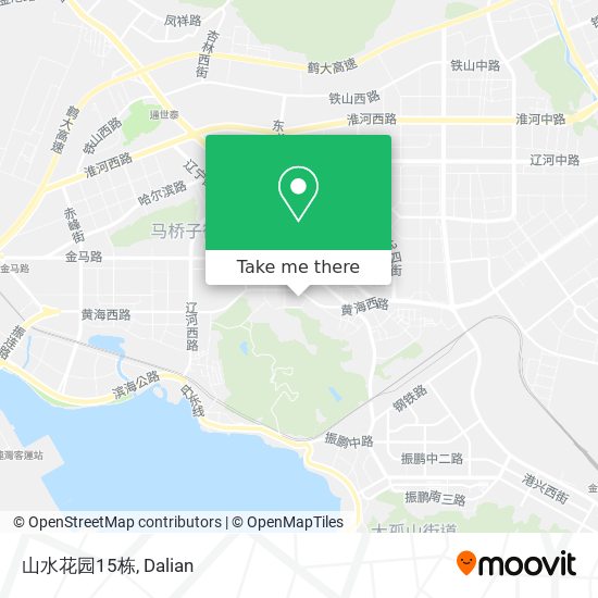 山水花园15栋 map
