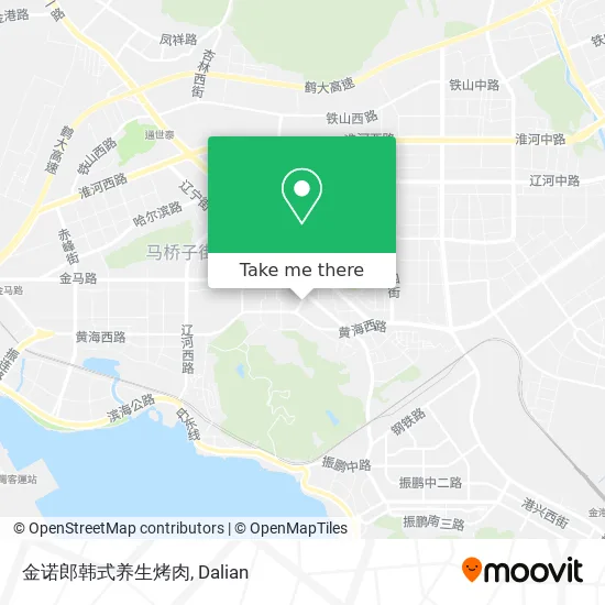 金诺郎韩式养生烤肉 map