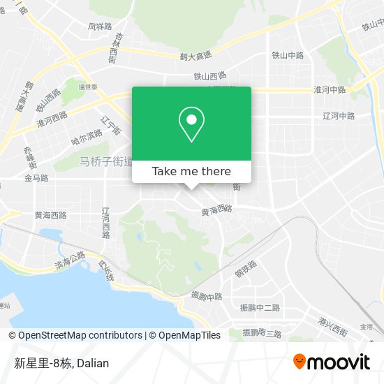 新星里-8栋 map