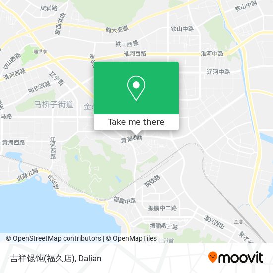 吉祥馄饨(福久店) map