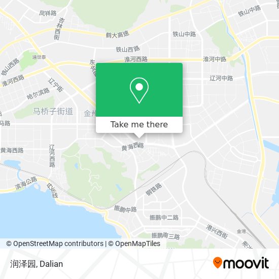 润泽园 map
