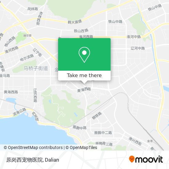 原岗西宠物医院 map