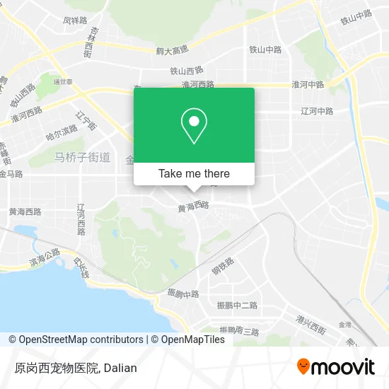 原岗西宠物医院 map
