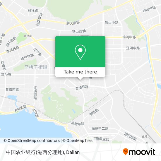 中国农业银行(港西分理处) map