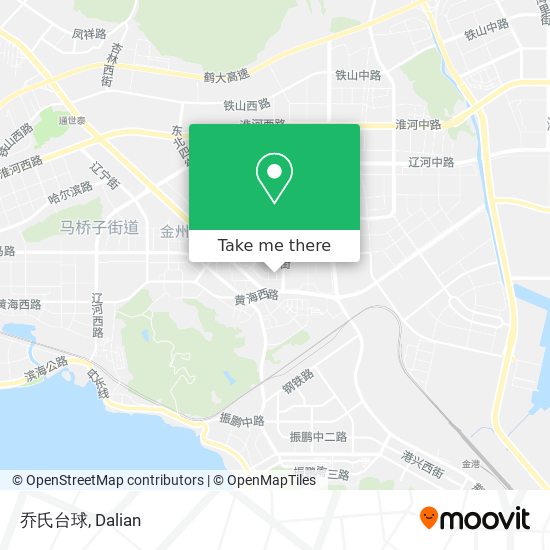 乔氏台球 map