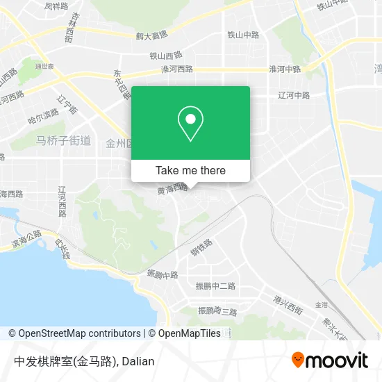 中发棋牌室(金马路) map