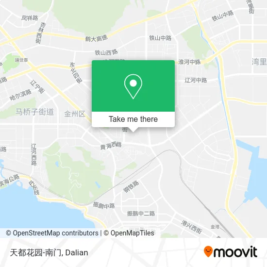 天都花园-南门 map