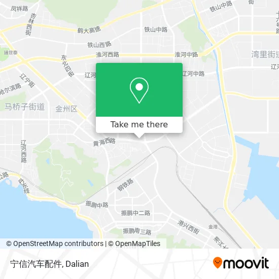 宁信汽车配件 map