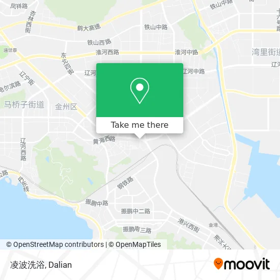 凌波洗浴 map