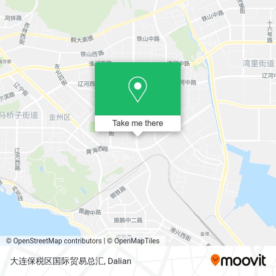 大连保税区国际贸易总汇 map