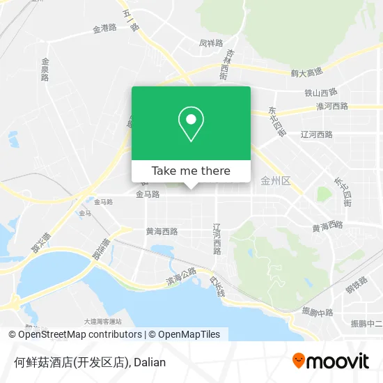 何鲜菇酒店(开发区店) map