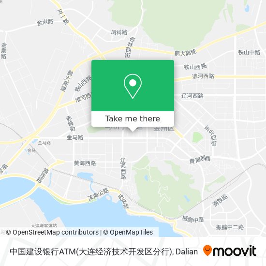 中国建设银行ATM(大连经济技术开发区分行) map