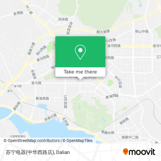 苏宁电器(中华西路店) map