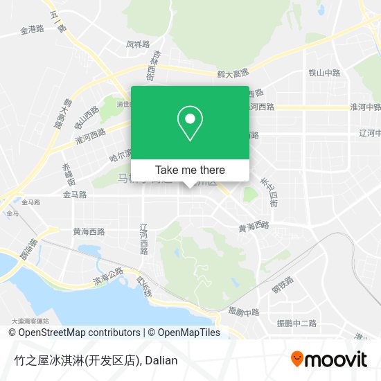 竹之屋冰淇淋(开发区店) map
