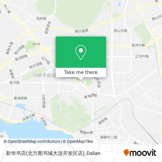 新华书店(北方图书城大连开发区店) map