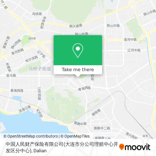 中国人民财产保险有限公司(大连市分公司理赔中心开发区分中心) map