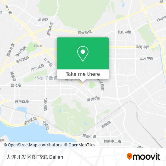 大连开发区图书馆 map