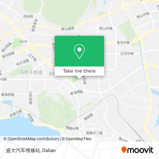 盛大汽车维修站 map