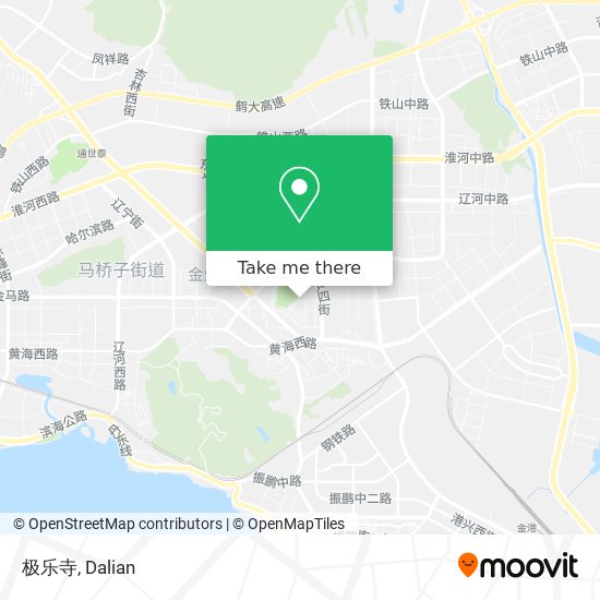 极乐寺 map