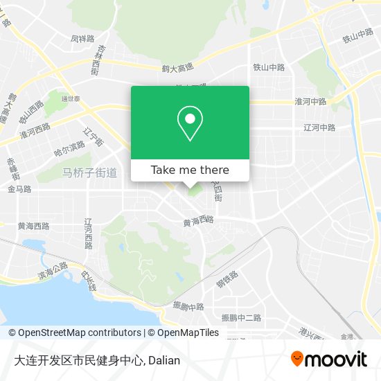 大连开发区市民健身中心 map