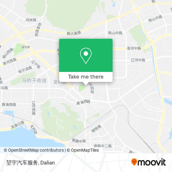 堃宇汽车服务 map