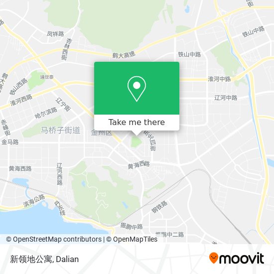 新领地公寓 map