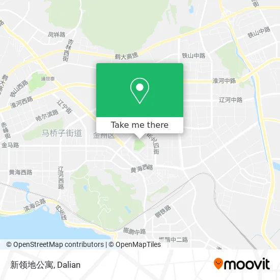 新领地公寓 map