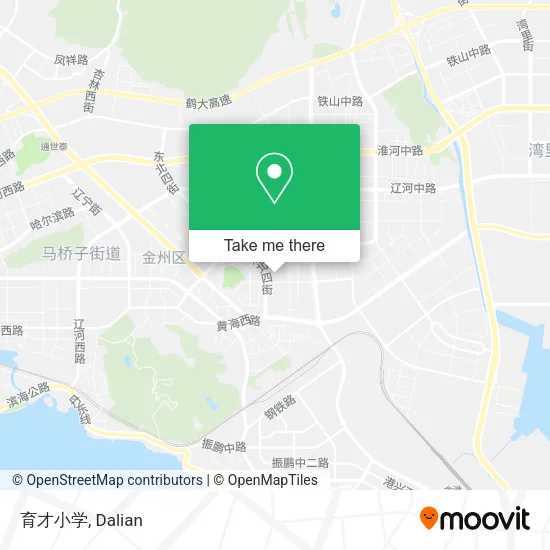育才小学 map