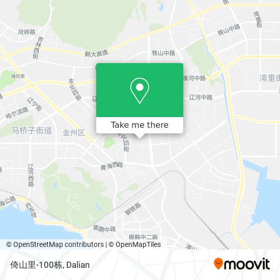 倚山里-100栋 map