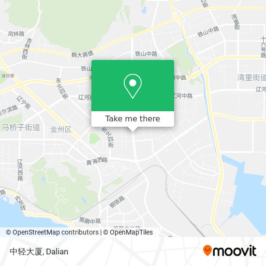 中轻大厦 map