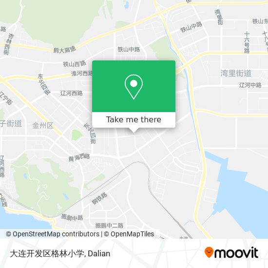 大连开发区格林小学 map