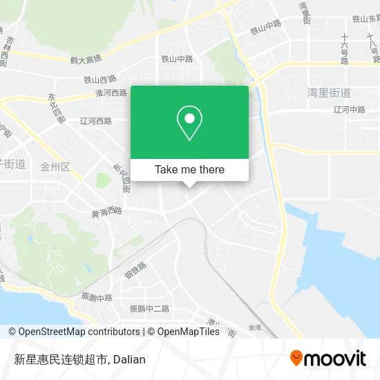 新星惠民连锁超市 map