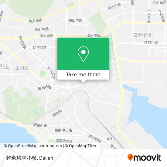 乾豪格林小镇 map