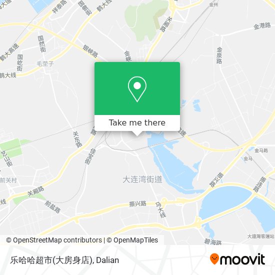 乐哈哈超市(大房身店) map