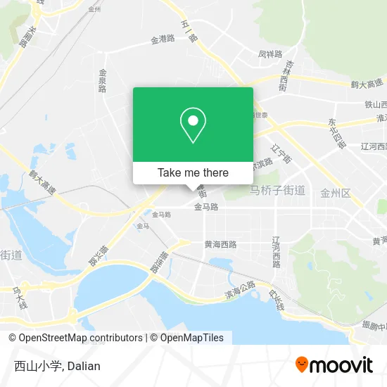 西山小学 map