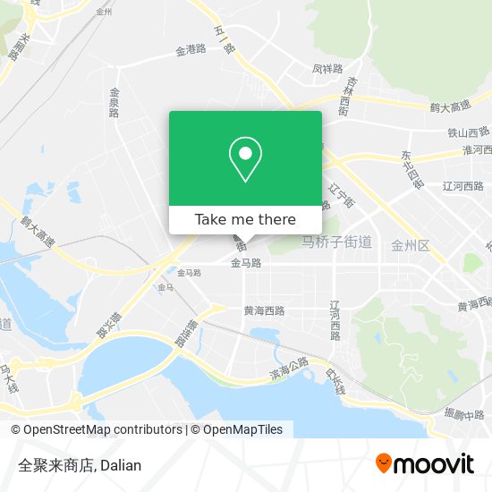 全聚来商店 map